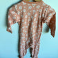 Peach Bunny Sleeper / 12m