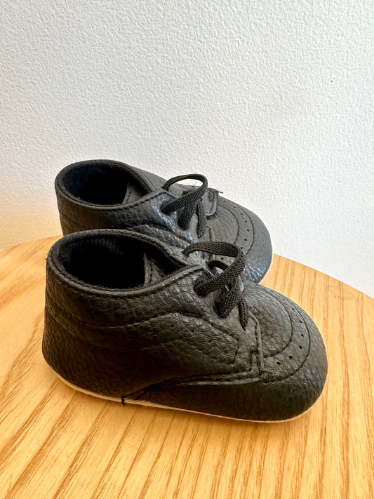 NEW Black Dress Shoes / Size 1 Infant