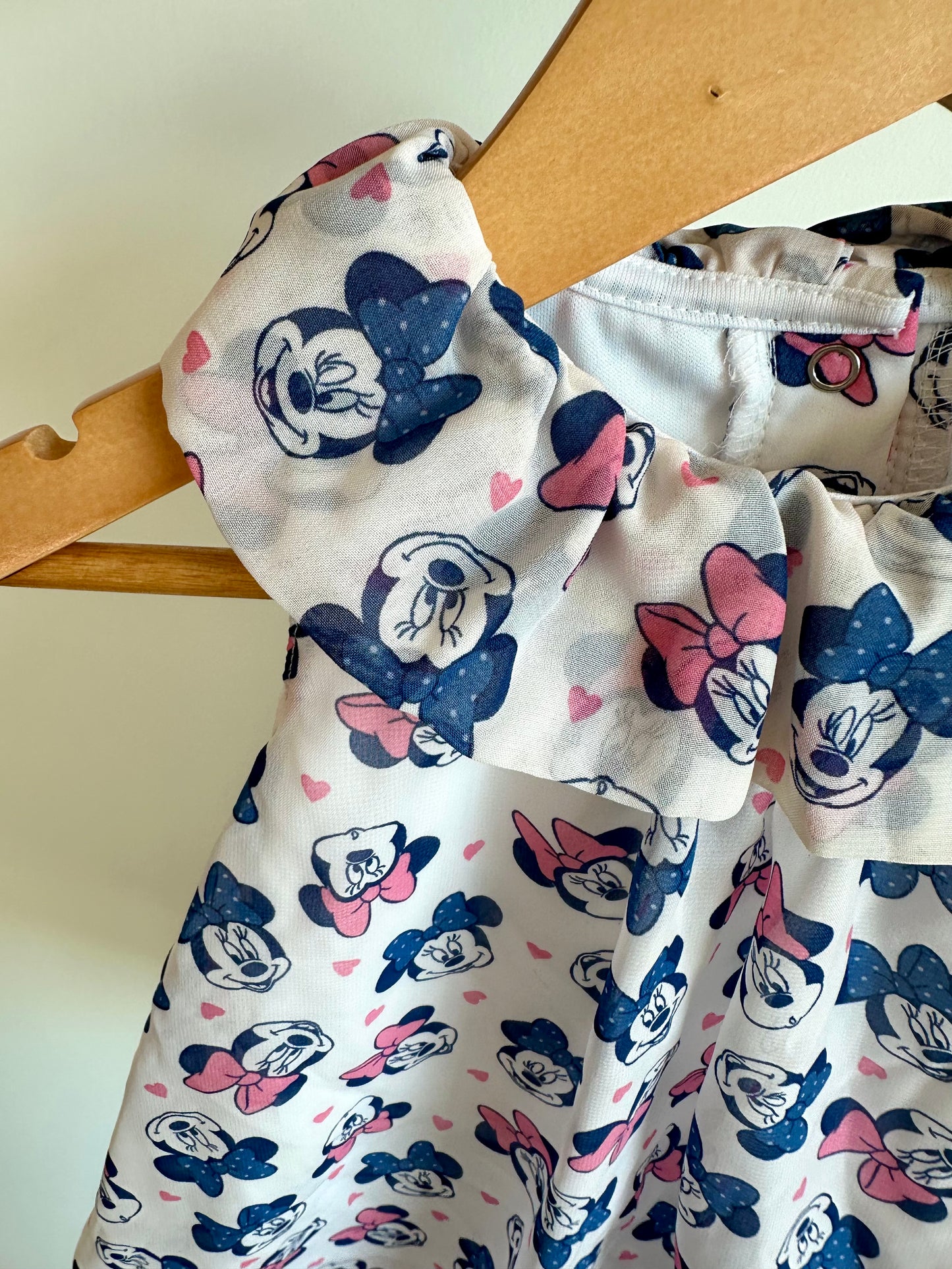 Minnie Mouse Flowy Bubble Romper / 6-12m
