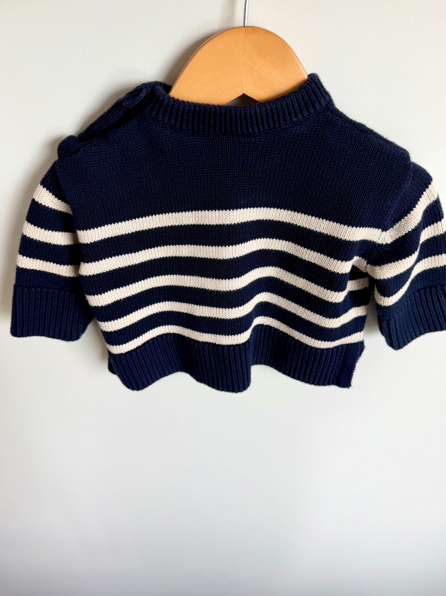 Gap Navy Striped Sweater / 6-12m