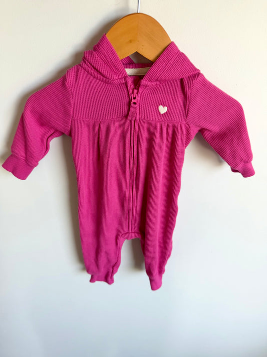 Hood Pink Heart Jumpsuit / 3m