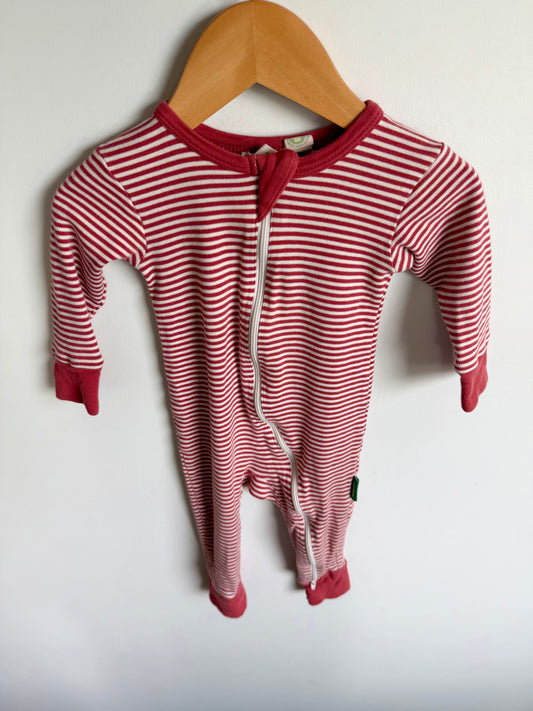 Parade Striped Footless Sleeper / 12-18m