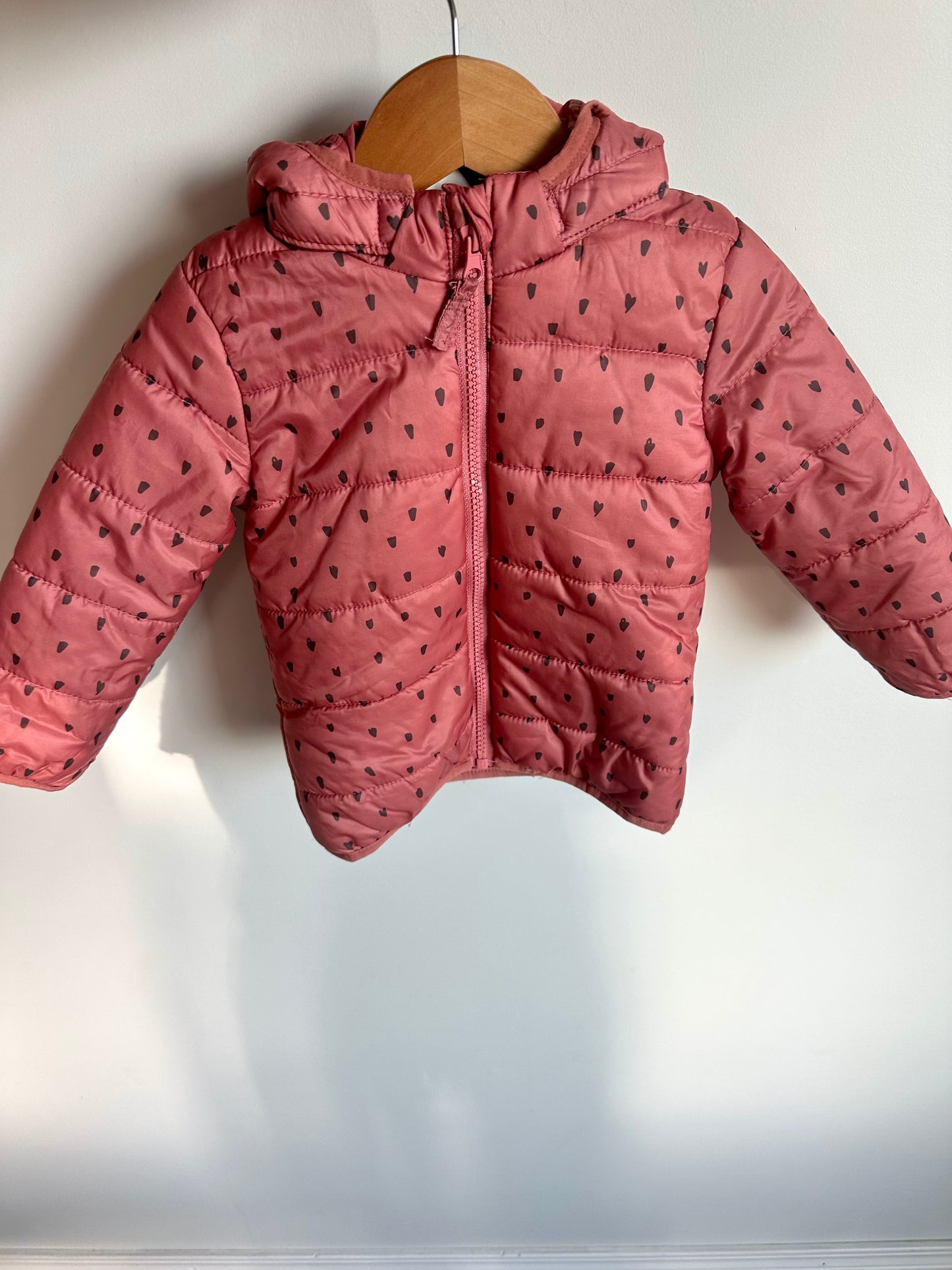 Polka Dot Rouge Jacket / 12-18m