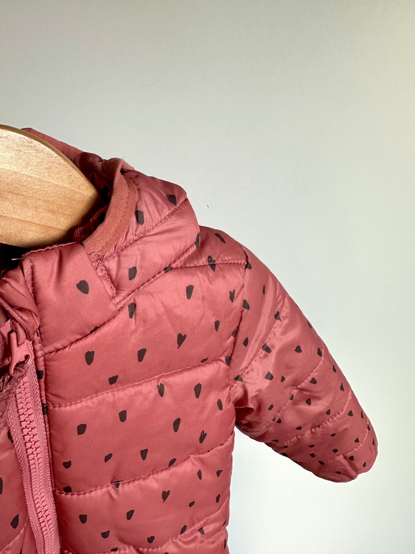 Polka Dot Rouge Jacket / 12-18m