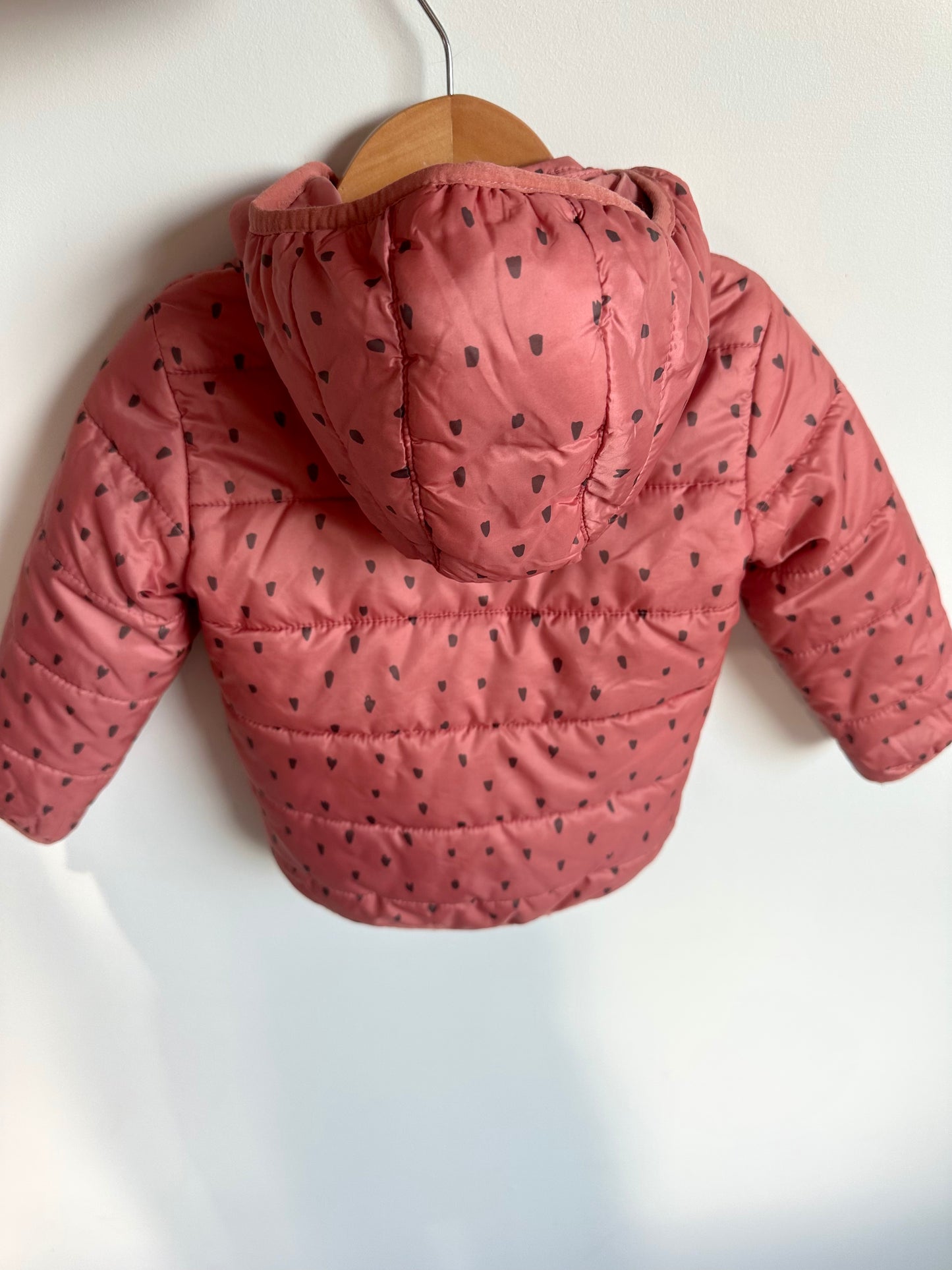 Polka Dot Rouge Jacket / 12-18m