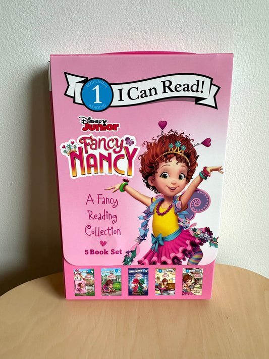 Fancy Nancy Reading Level 1 Book Set (5) / 4-6 years