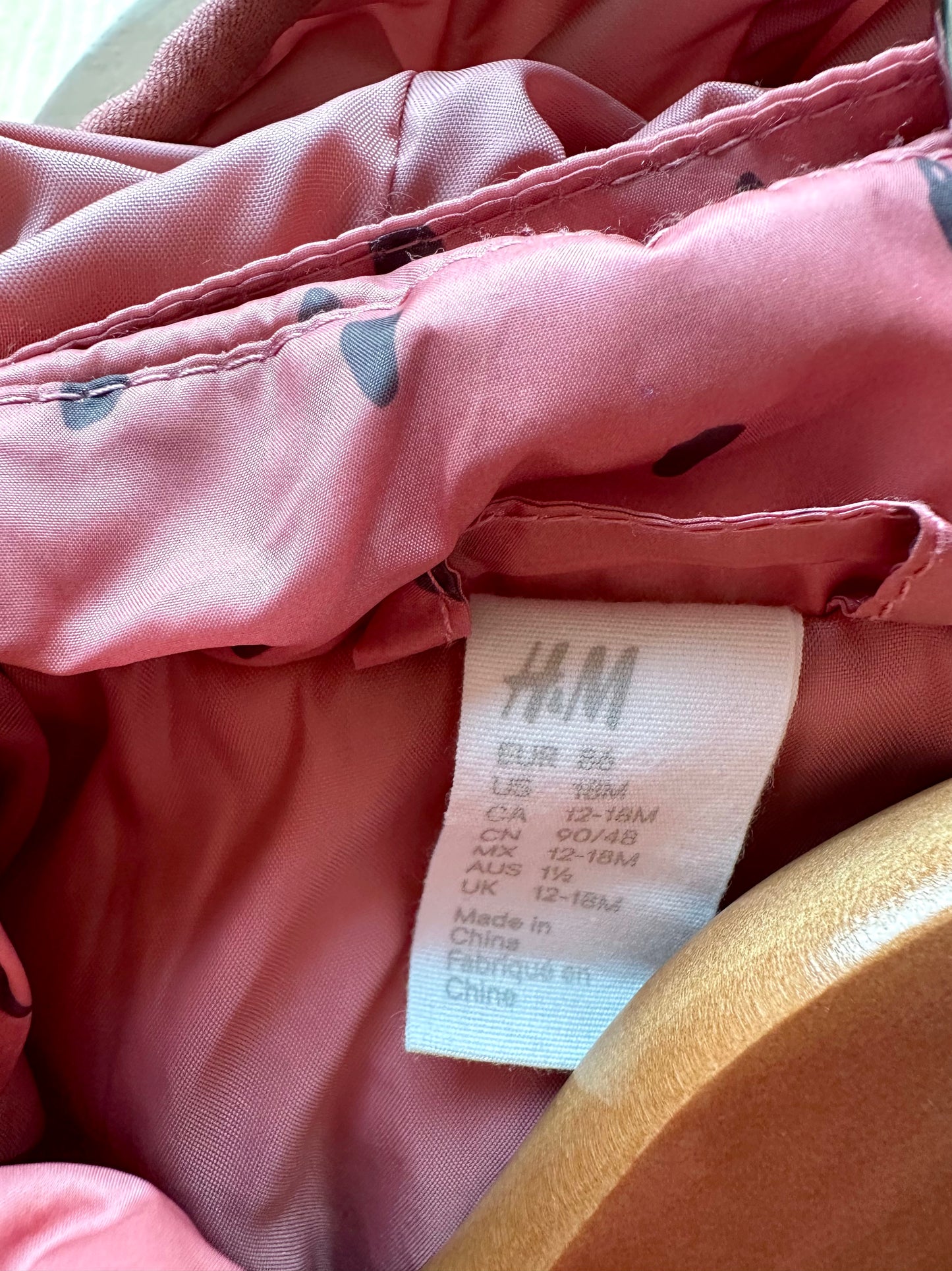 Polka Dot Rouge Jacket / 12-18m