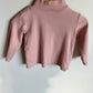 Zara Blush Turtle Neck Top / 12-18m