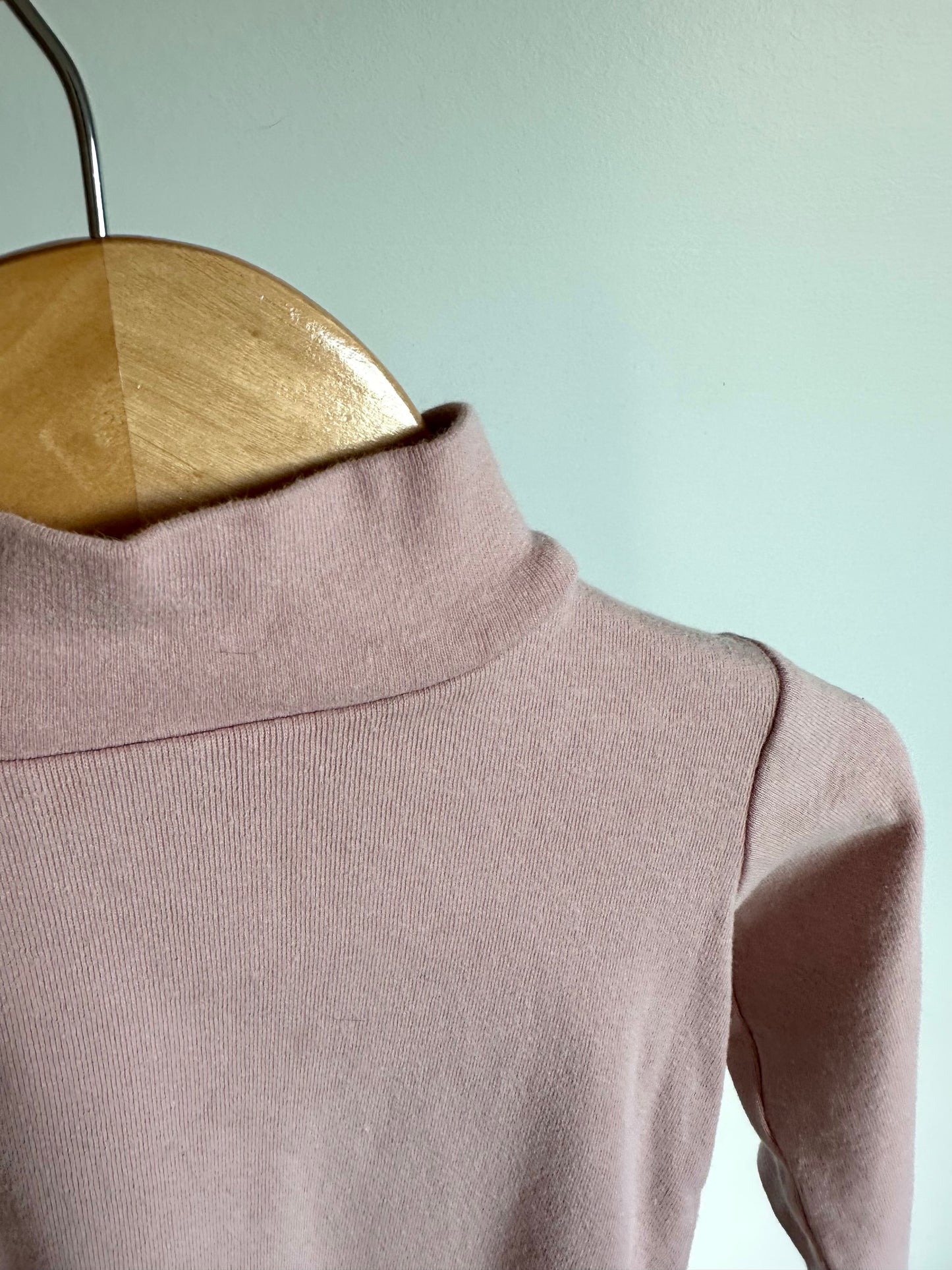 Zara Blush Turtle Neck Top / 12-18m