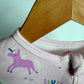 Unicorn Footless Sleeper / 18-24m