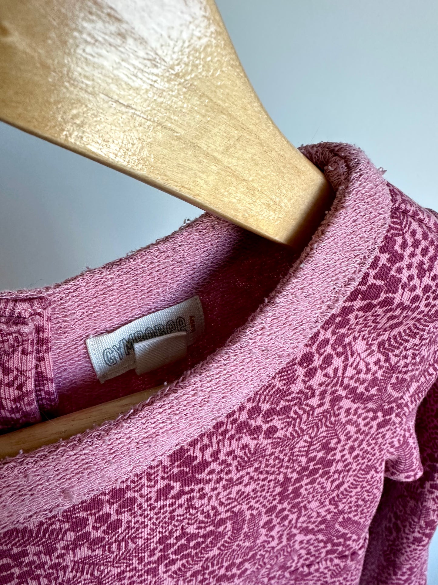 Floral Red Pink Long Sleeve Dress / 2T