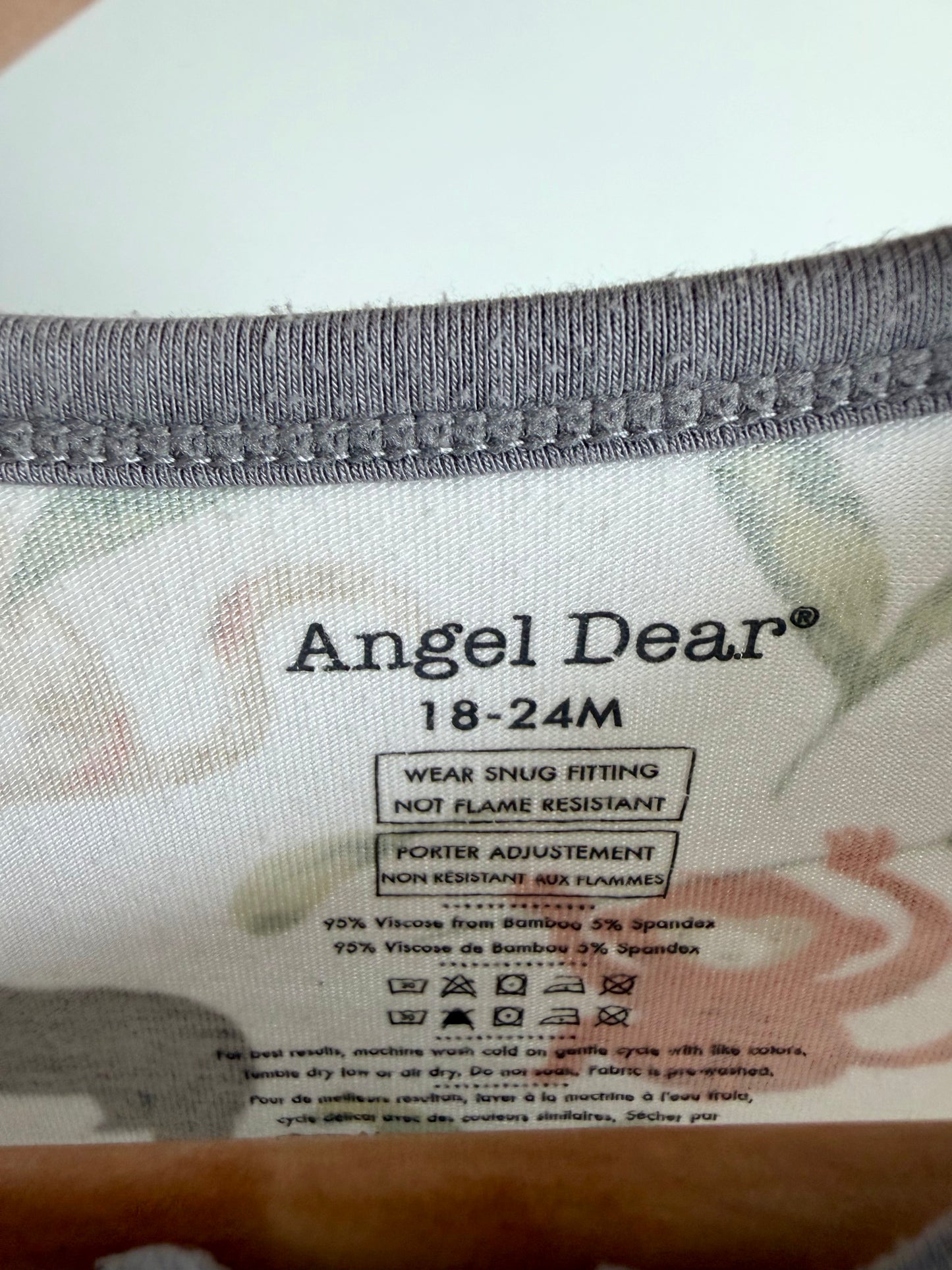 Angel Dear Bamboo Monkey Sleeper / 18-24m