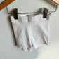White Biker Shorts / 12-18m