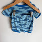 Whale PJ Shorts Set / 2-3T