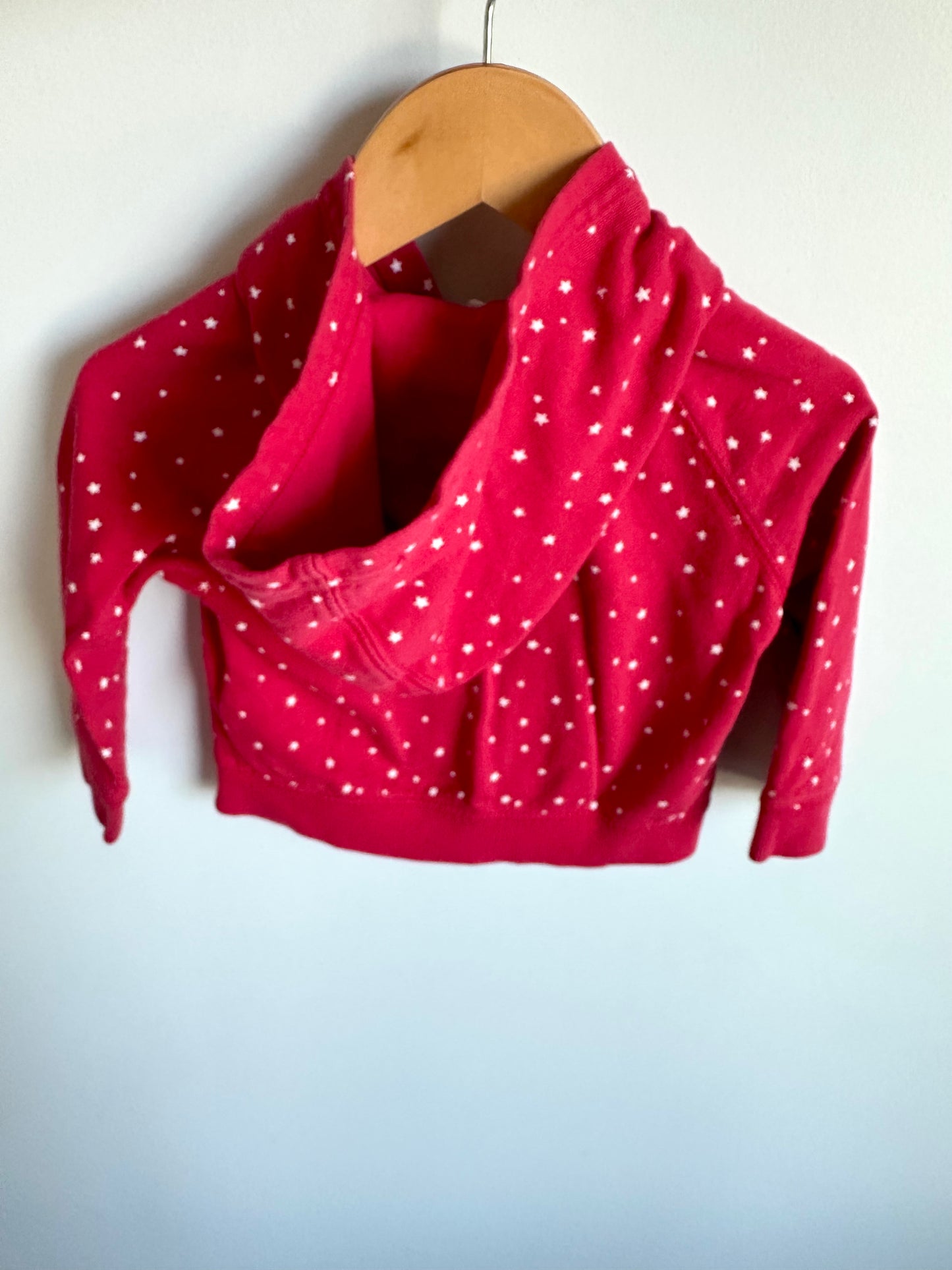 Gap Star Red Hoodie / 18-24m