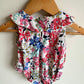 Ruffle Floral Bodysuit / 3-6m