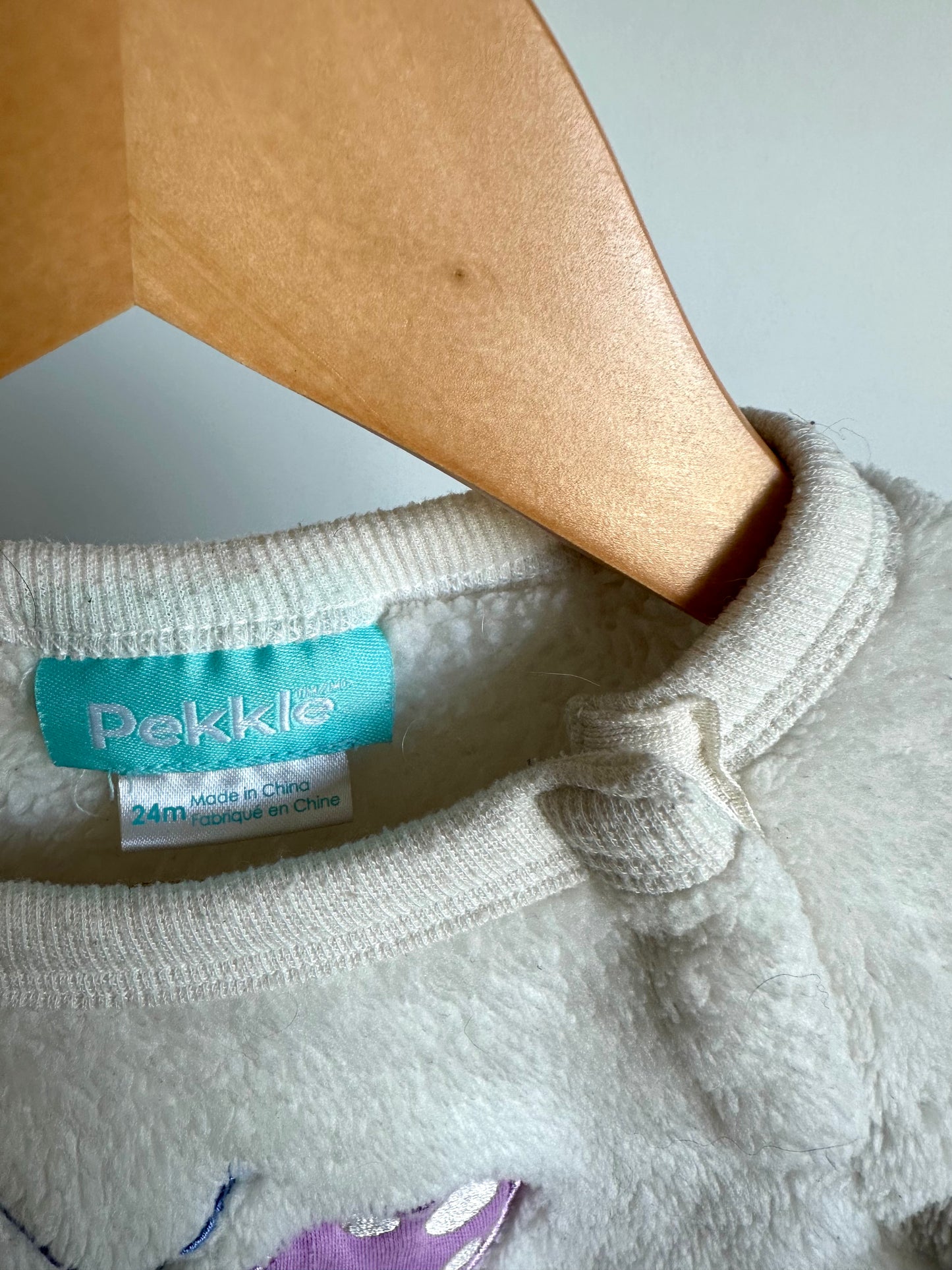 Butterfly Fleece Sweater / 24m