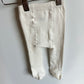 White Footed Tights / 6-12m