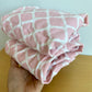 Set of Two Pink Kushies Change Table Covers