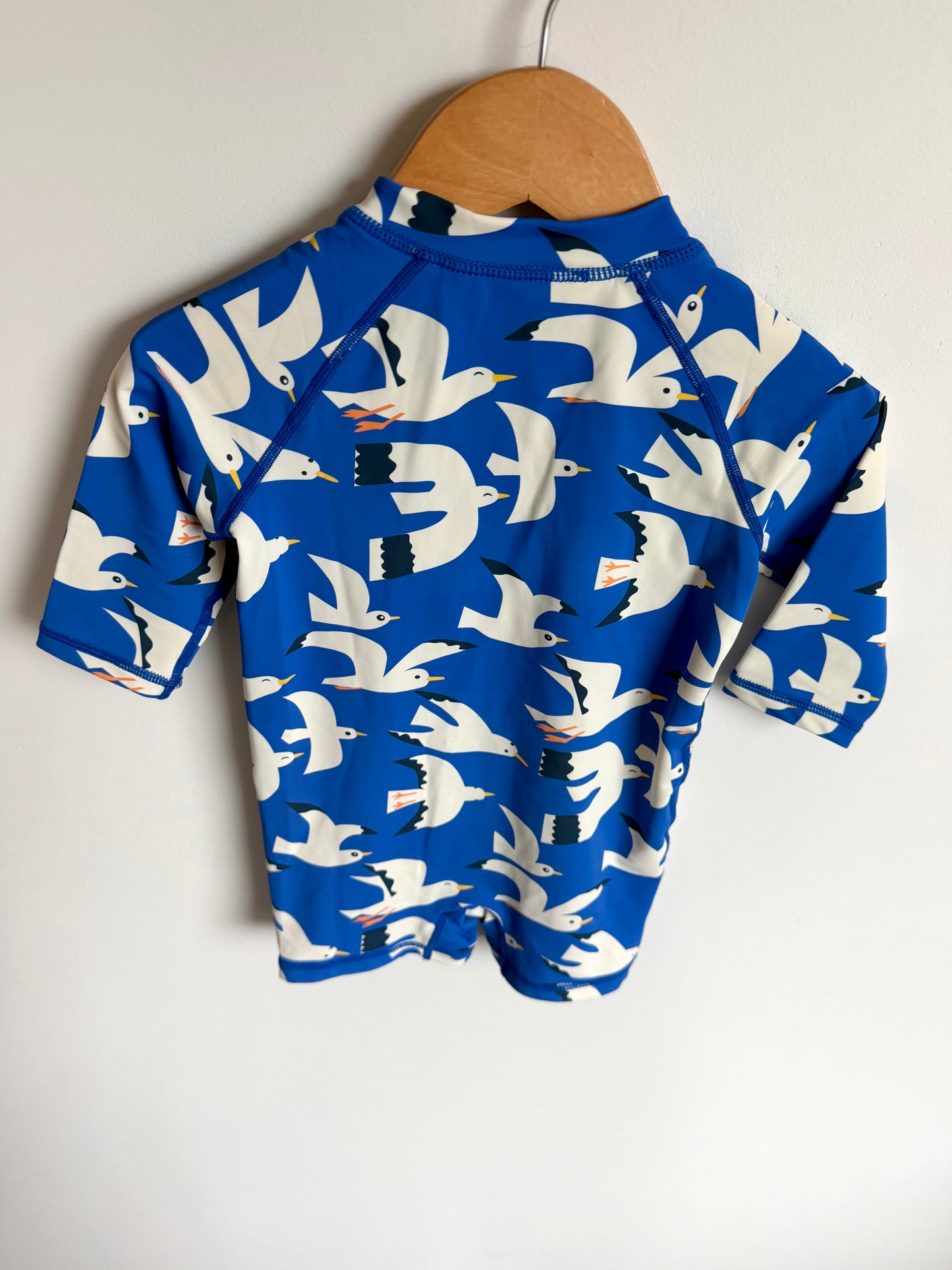 Jan + Jul Sea Gull Swimsuit / 12-18m