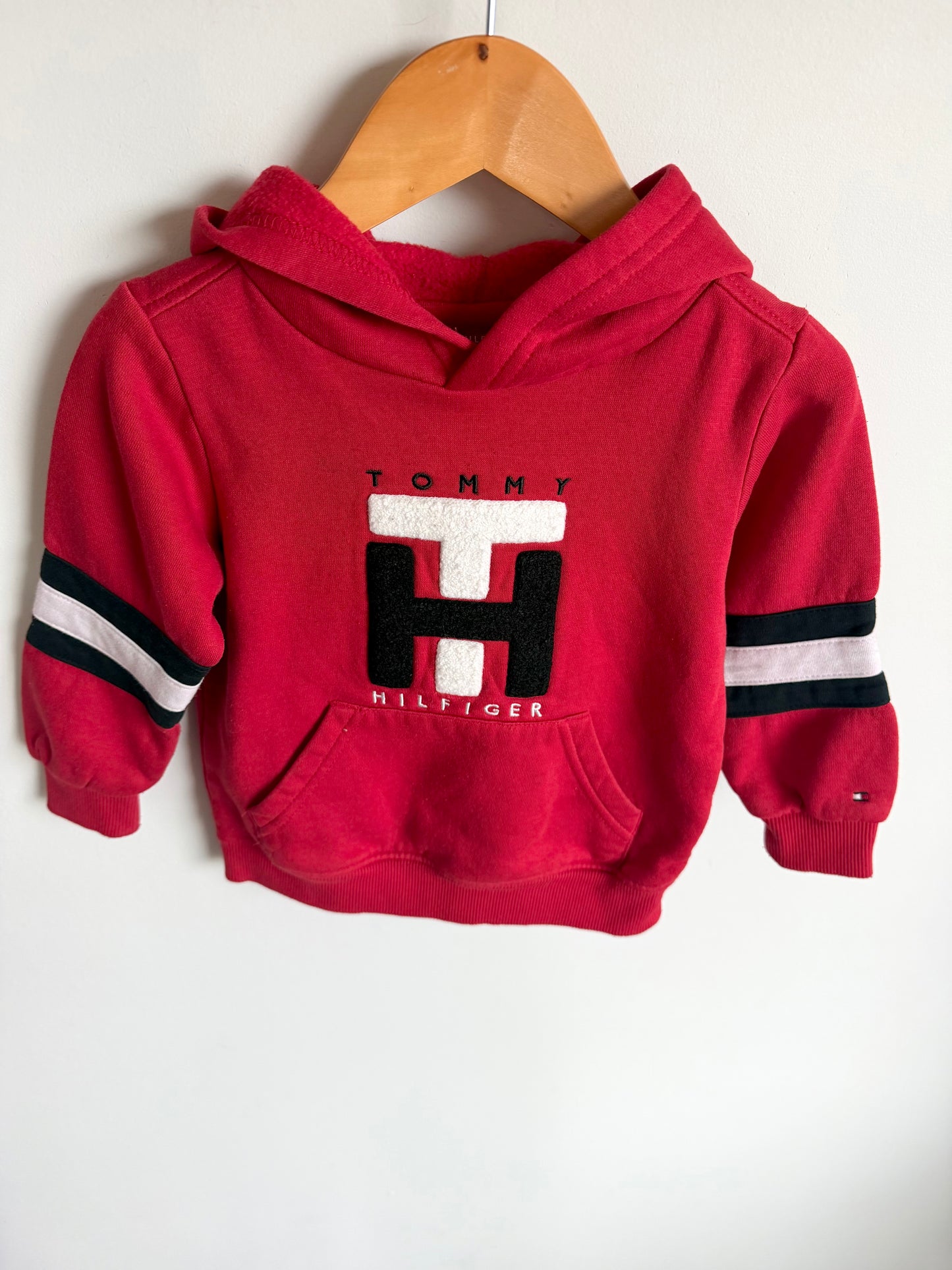 Tommy Red Hoodie / 2T