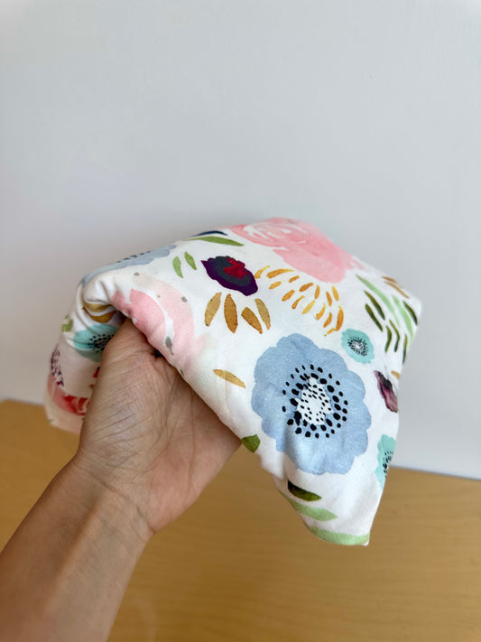 Floral Bamboo Nursing or Stroller Cover