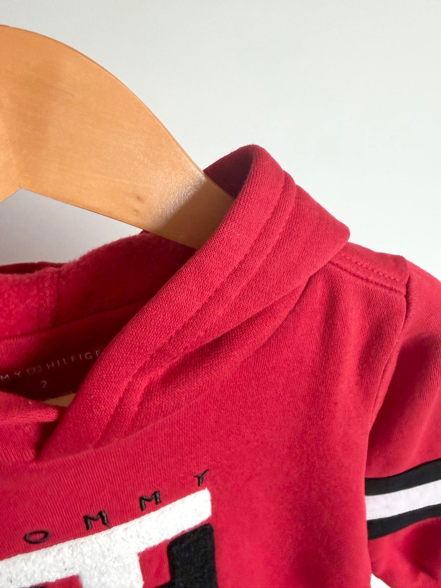 Tommy Red Hoodie / 2T