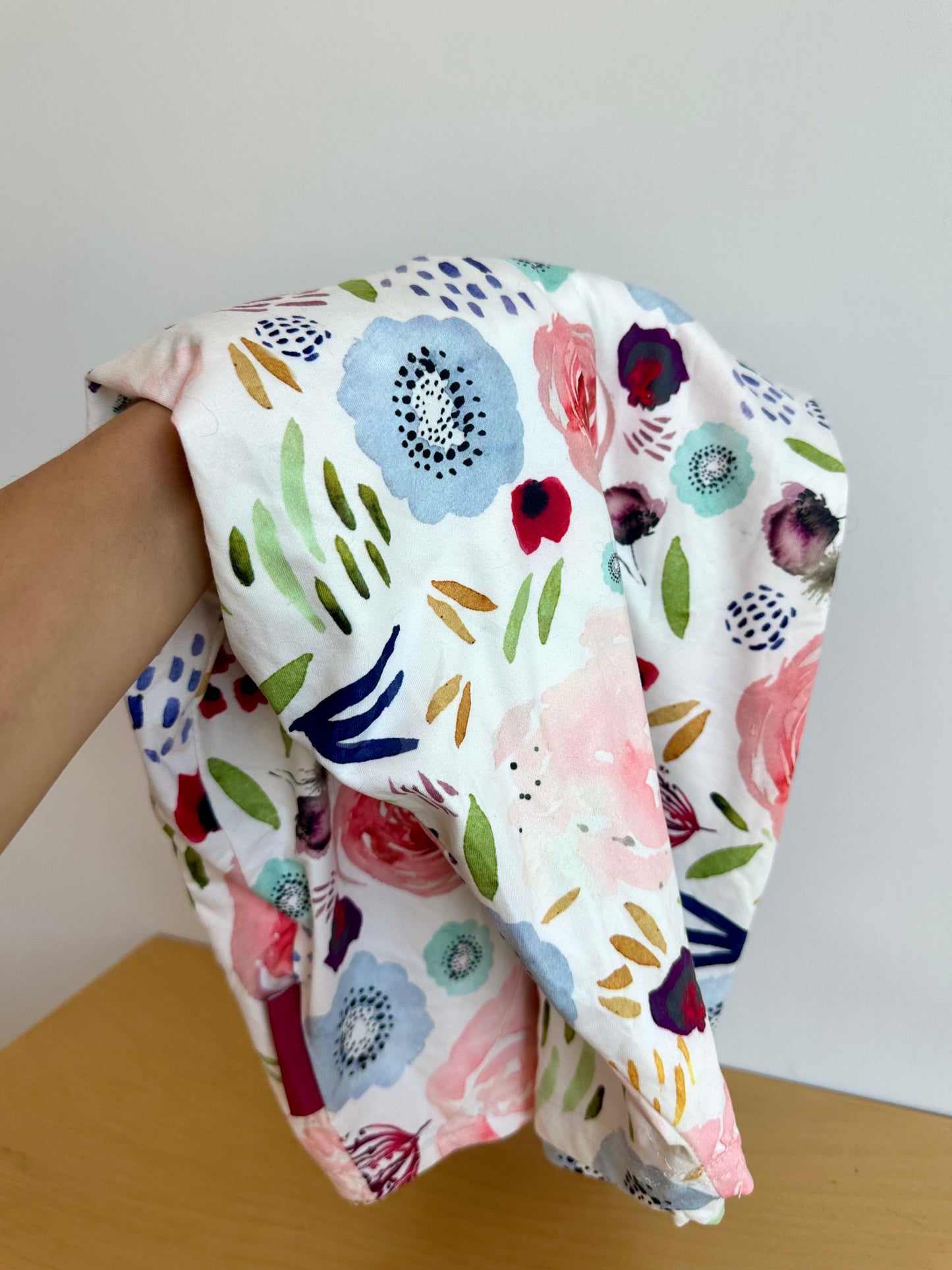 Floral Bamboo Nursing or Stroller Cover