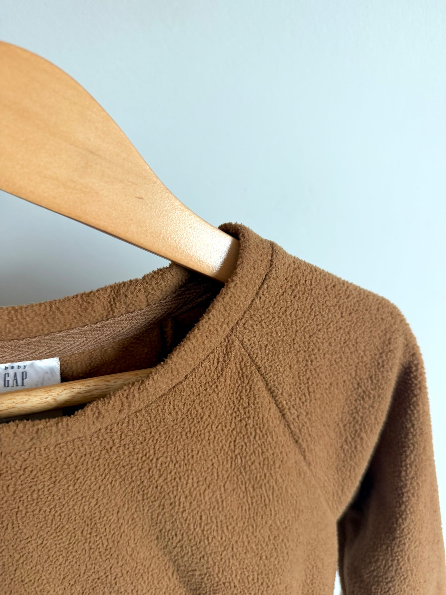 Tan Pocket Sweater / 2T