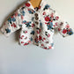 White Hood Floral Sweater / 3m