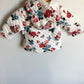 White Hood Floral Sweater / 3m