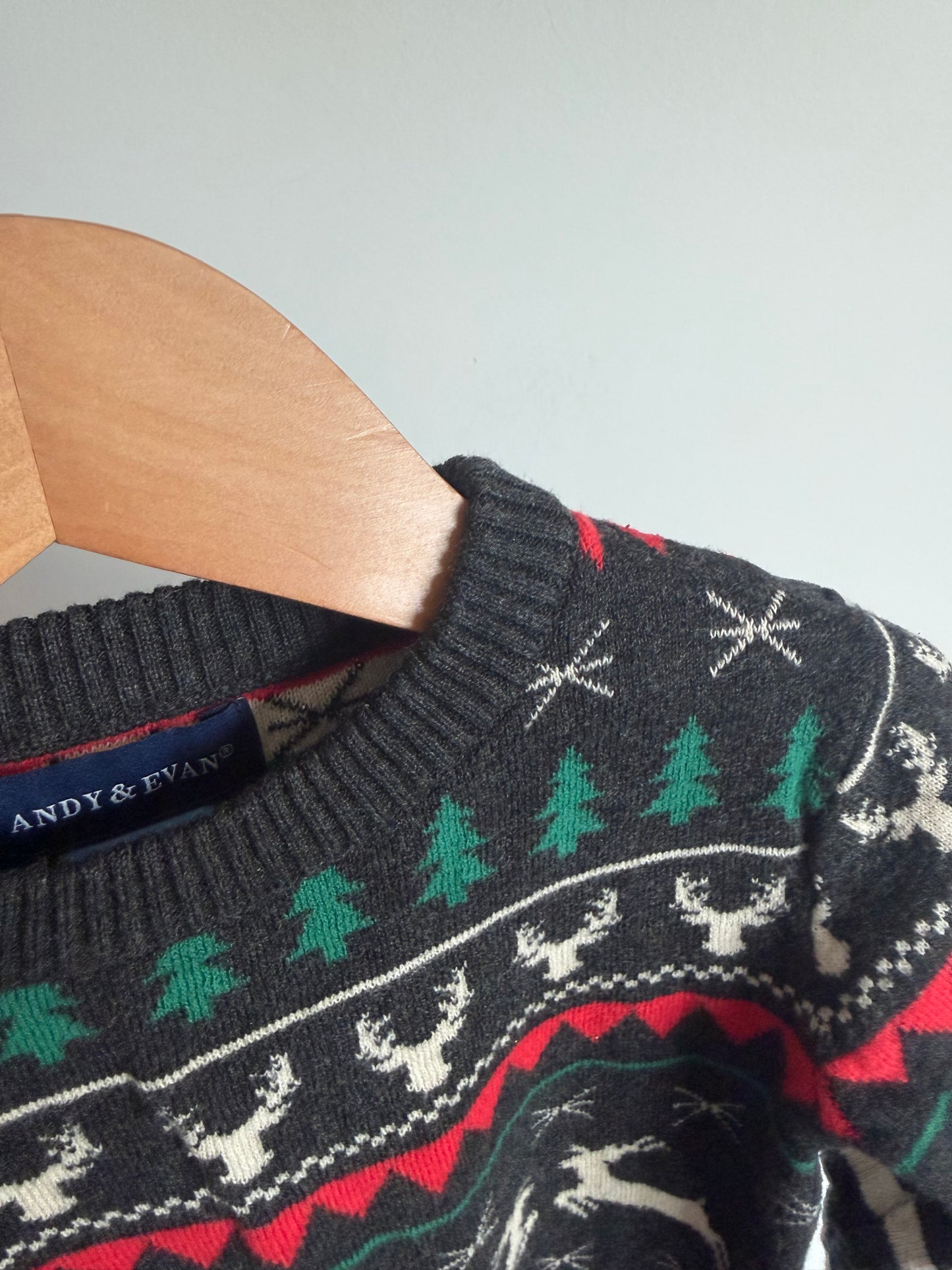 Christmas Deer Sweater / 2T