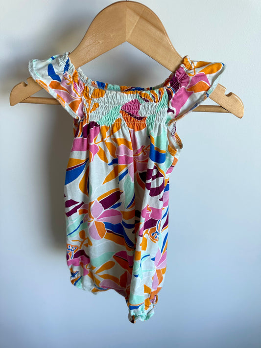 Tropcial Colorful Romper / 18m