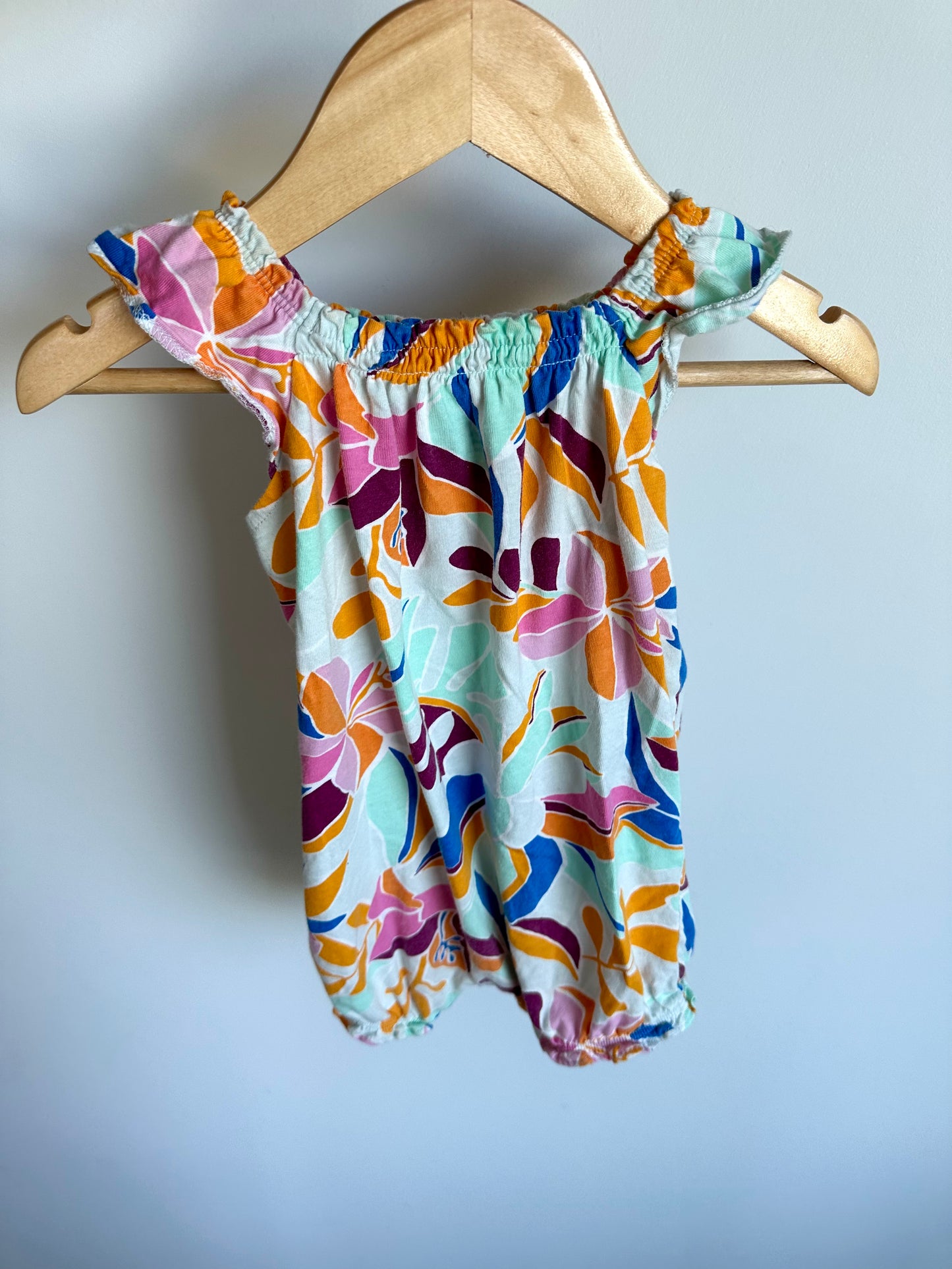 Tropcial Colorful Romper / 18m