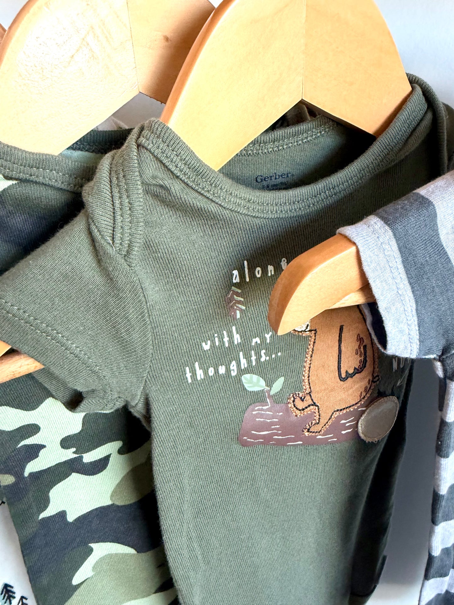 Camping Set of 5 Bodysuits / 3-6m