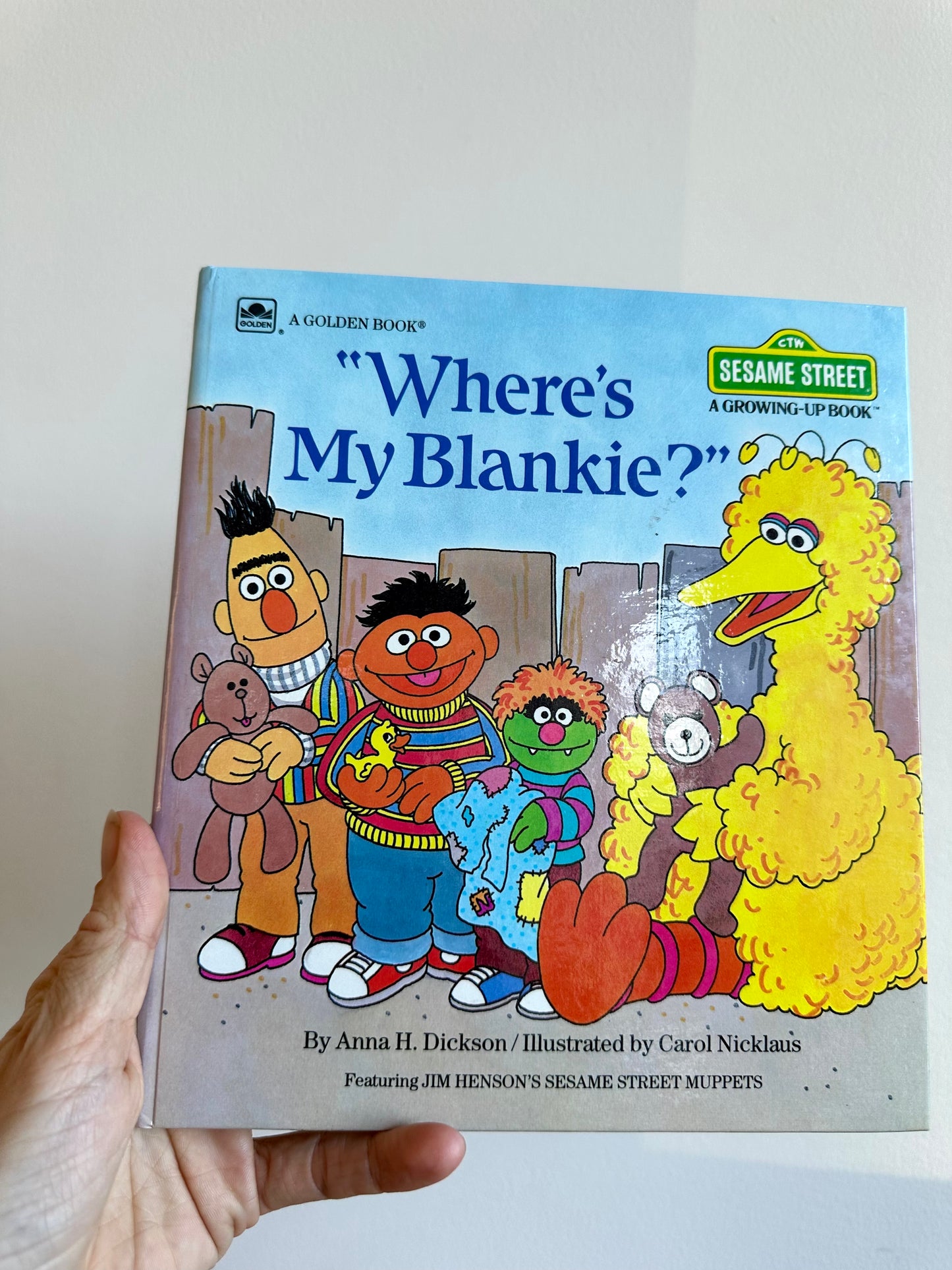 Where's My Blankie? Book / 2-5 years