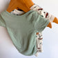 Set of Three Camping Bodysuits / 6-9m