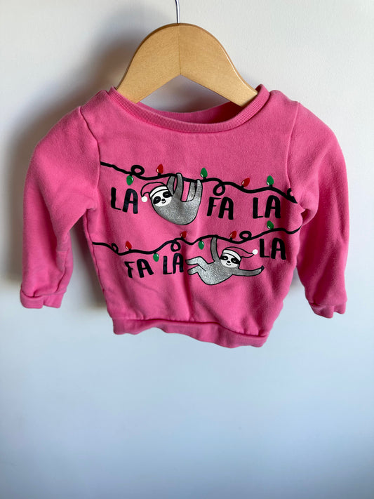 Sloth Christmas Sweater / 2T