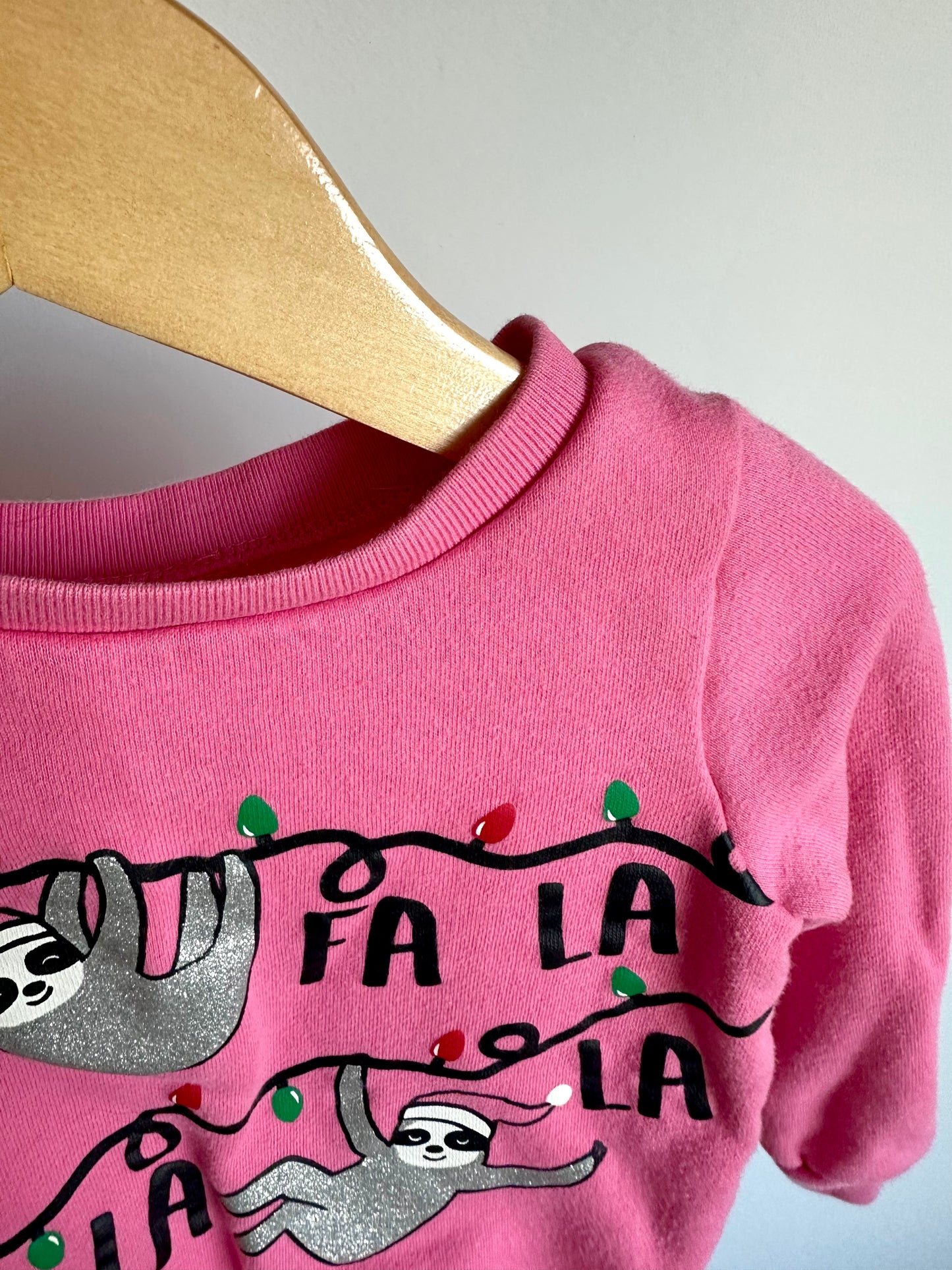 Sloth Christmas Sweater / 2T