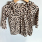 Animal Print Long Sleeve Dress / 9-12m