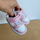 Pink Shimmer Velcro Shoes (With tags) / Size 5 Toddler