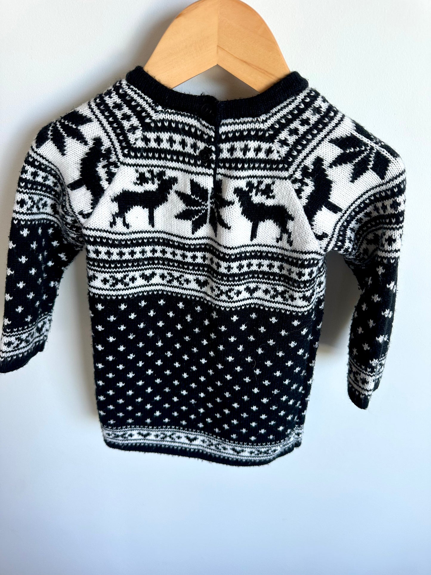 Reindeer Christmas Dress / 24m
