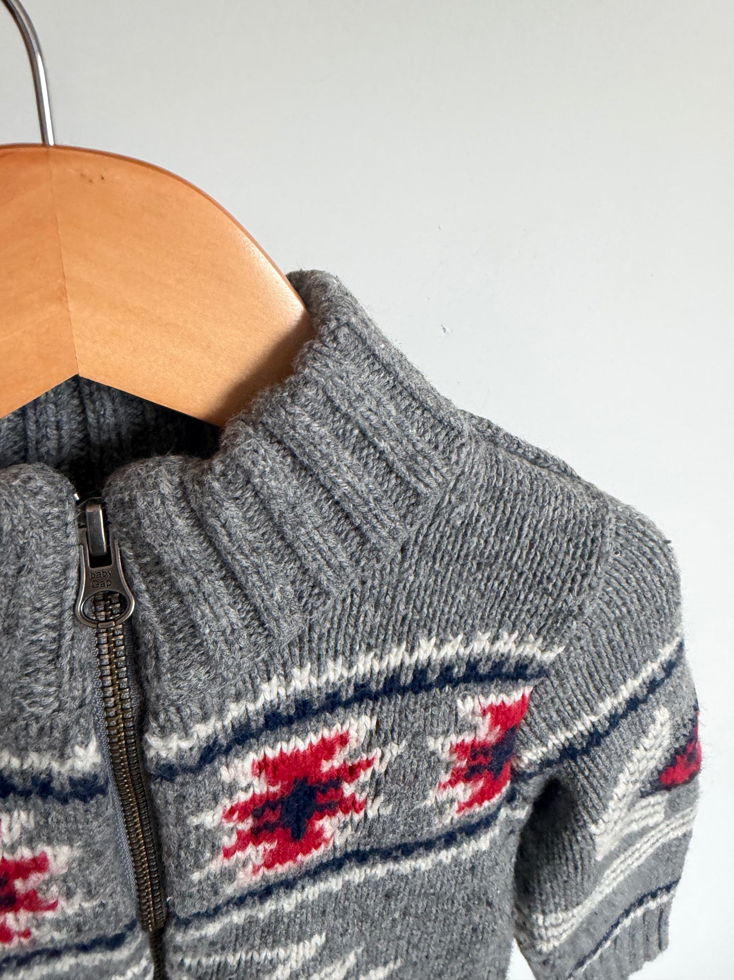 Gap Grey Aztec Sweater / 3T