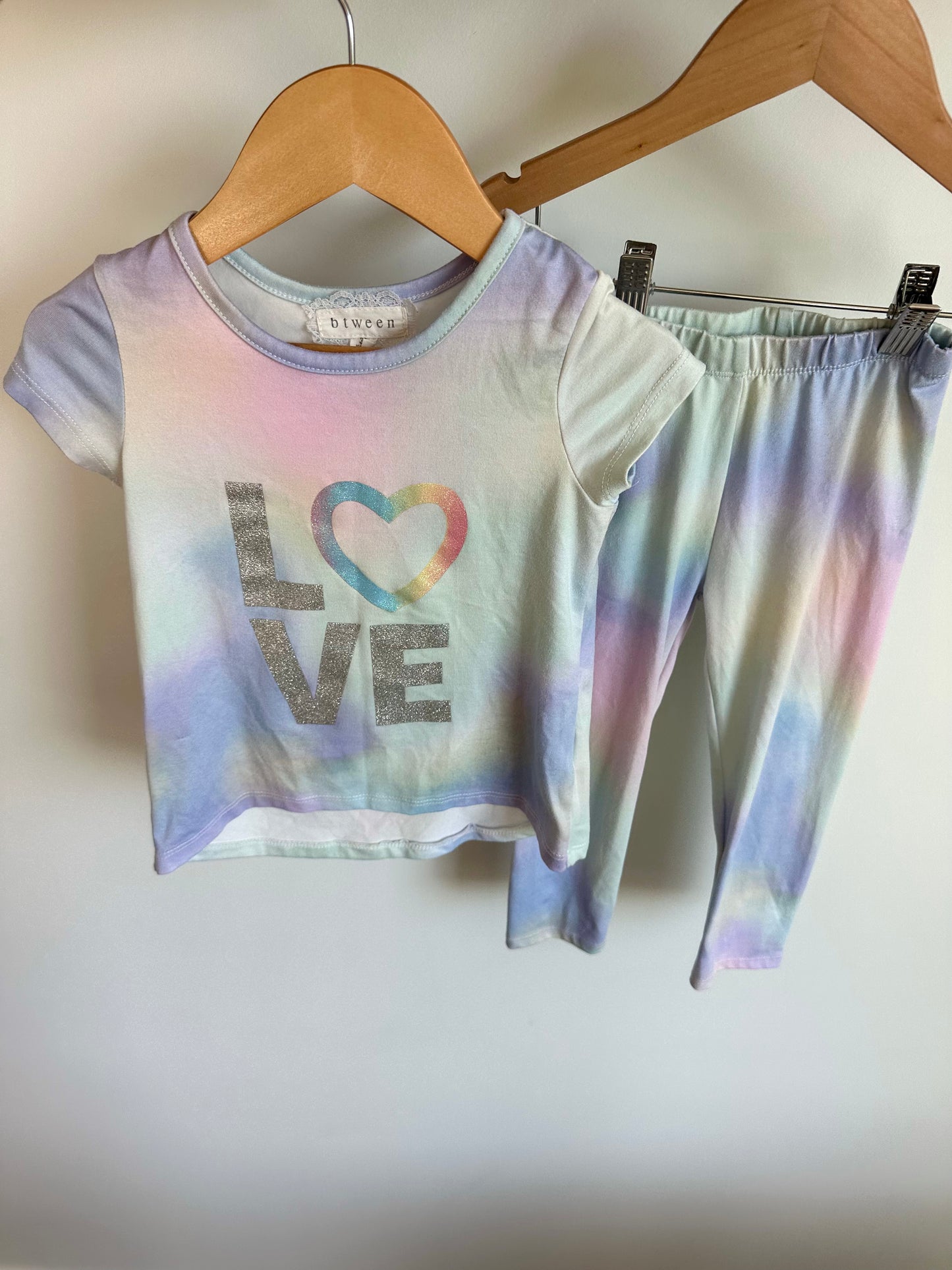 Love Pastel PJ Set / 3T