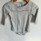 Grey Shimmer Bodysuit / 18-24m