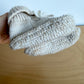 Handmade Oat Knit Slippers / 6-12m