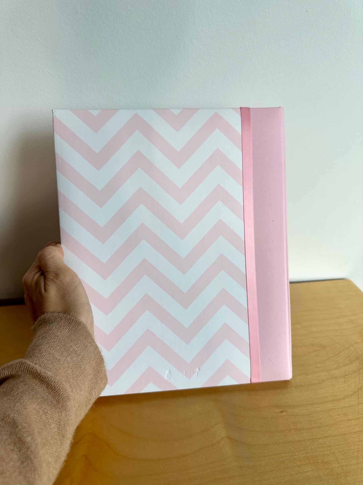 Chevron Pink Baby Book (No Shipping)
