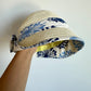 Cloche Blue Floral Detail Hat / 12-24m