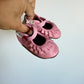 Pink Ruffle Soft Sole Shoes / 0-6m