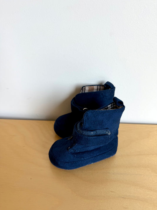 Blue Suede Boots / Size 2 Infant
